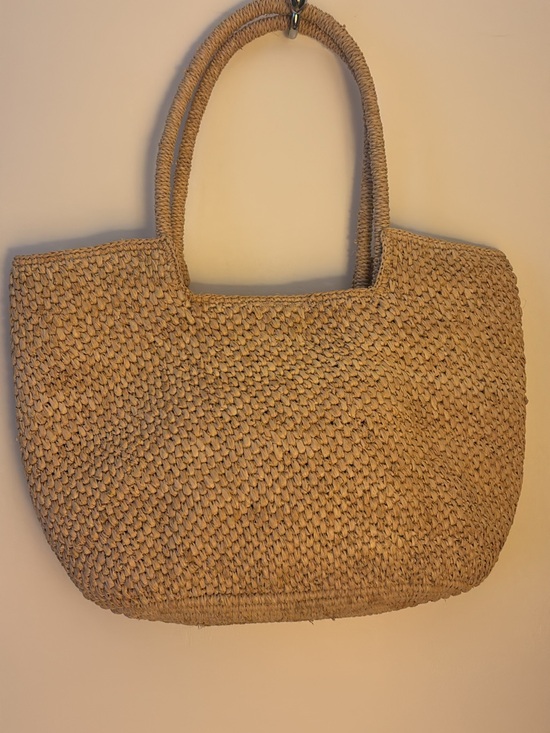 Mar Y Sol Handbags - Natural Woven Straw Tote